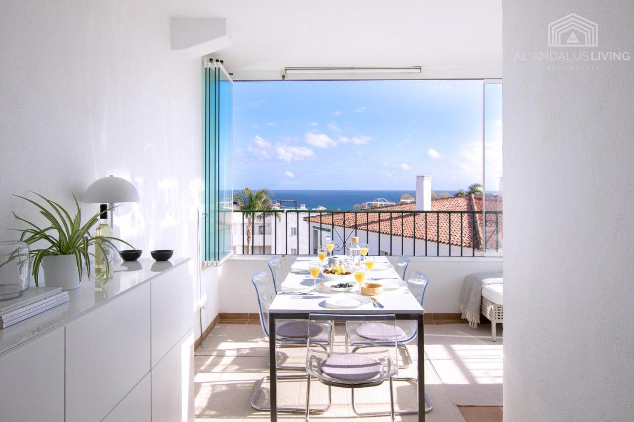 מאלגה Scandinavian Style Apartment With Amazing Sea Views And South West Facing Sunny Terrace In Miraflores Walking Distance To The Beach! מראה חיצוני תמונה