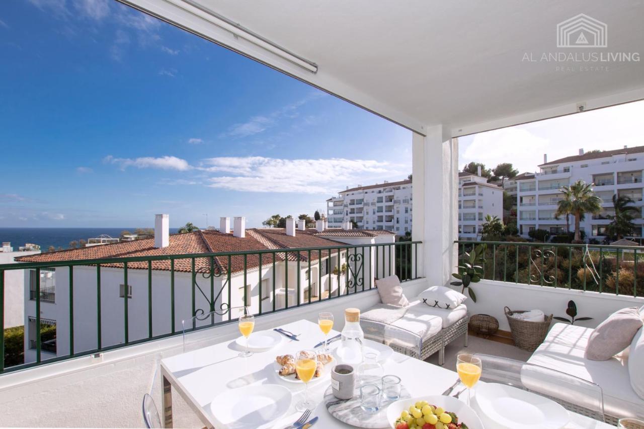 מאלגה Scandinavian Style Apartment With Amazing Sea Views And South West Facing Sunny Terrace In Miraflores Walking Distance To The Beach! מראה חיצוני תמונה
